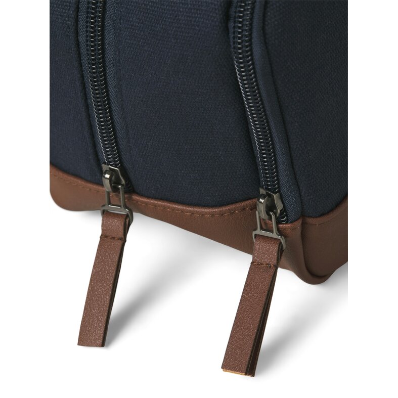 Jack & Jones Jack & Jones Men's Toiletry Bag JACPASCAL Dark Blue/Brown