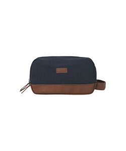 Jack & Jones Men's Toiletry Bag JACPASCAL Dark Blue/Brown