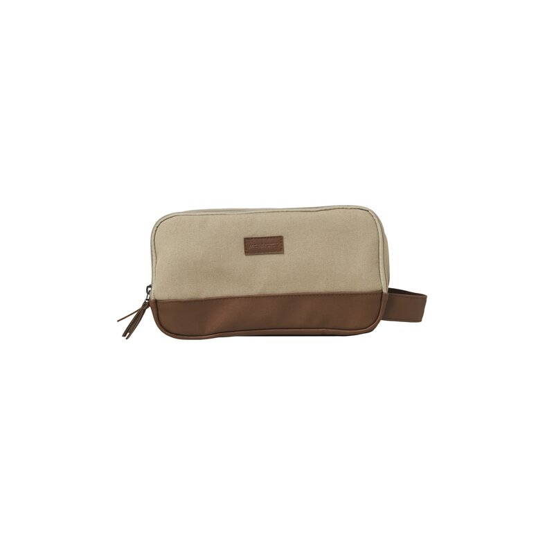 Jack & Jones Jack & Jones Men's Toiletry Bag JACPASCAL Beige/Brown
