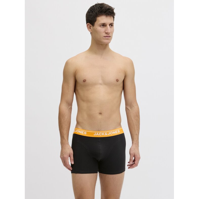 Jack & Jones Jack & Jones Heren Boxershorts Trunks JACTHEODORE 10-Pack Effen Zwart