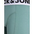 Jack & Jones Junior Jack & Jones Junior Jongens Boxershorts Trunks SENSE 3-Pack Effen Turquoise/Blauw/Zwart