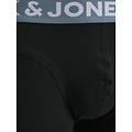 Jack & Jones Junior Jack & Jones Junior Jongens Boxershorts Trunks SENSE 3-Pack Effen Zwart