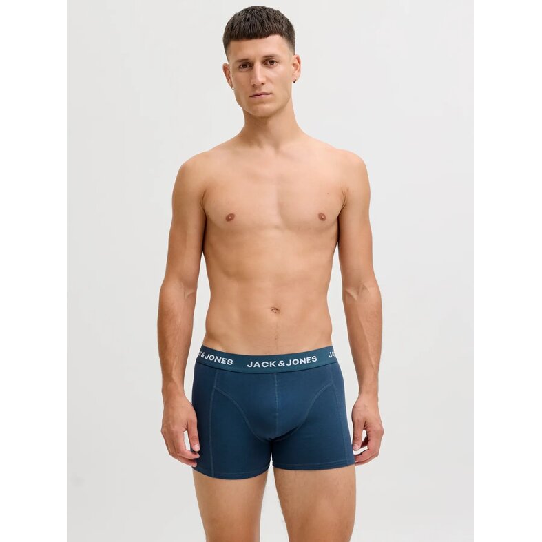 Jack & Jones Jack & Jones Heren Boxershorts Trunks JACBOLT Effen 12-Pack