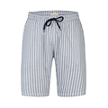 Phil & Co Phil & Co Men's Short Pyjama Pants 2-Pack Gray Striped/Dark Blue