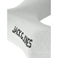 Jack & Jones Jack & Jones Men's Sports Socks JACNOLAN Tennis Socks 6-Pack Plain White