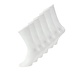 Jack & Jones Jack & Jones Men's Sports Socks JACNOLAN Tennis Socks 6-Pack Plain White