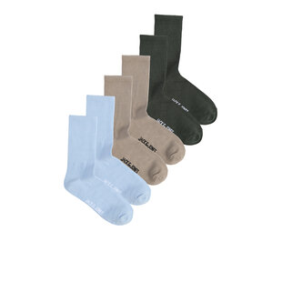 Jack & Jones Men's Sports Socks JACNOLAN Tennis Socks 6-Pack Solid Multicolor