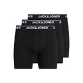 Jack & Jones Jack & Jones Men's Boxer Shorts Long Pipe JACHENRY Boxer Briefs 3-Pack Black