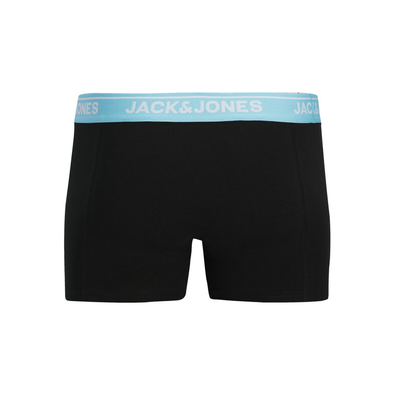 Jack & Jones Jack & Jones Heren Boxershorts Trunks JACTHEODORE 3-Pack Effen Zwart