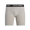 Jack & Jones Jack & Jones Men's Boxer Shorts Long Pipe JACHENRY Boxer Briefs 3-Pack Gray/Black