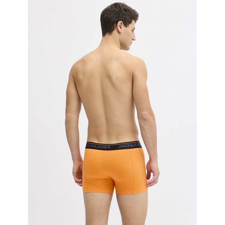 Jack & Jones Jack & Jones Heren Boxershorts Trunks JACTHEODORE 5-Pack Effen Multicolor