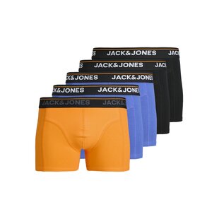 Jack & Jones Men's Boxer Shorts Trunks JACTHEODORE 5-Pack Solid Multicolor