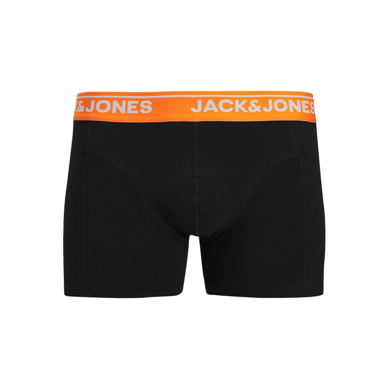 Jack & Jones Jack & Jones Heren Boxershorts Trunks JACTHEODORE 3-Pack Effen Zwart