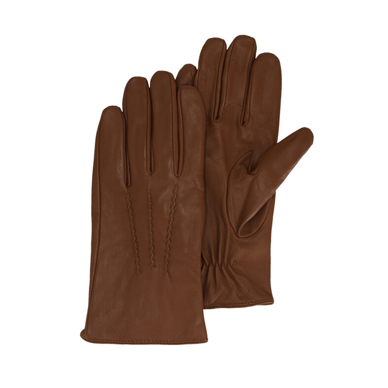Sarlini Sarlini Ladies Leather Gloves Cognac