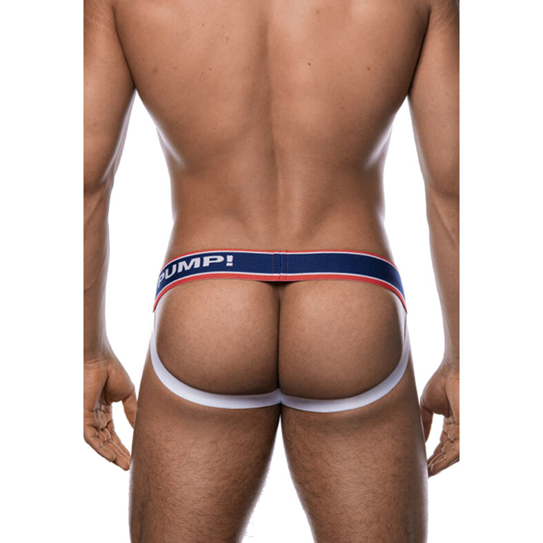 PUMP! PUMP Men's Fever Jockstrap Blue/Red