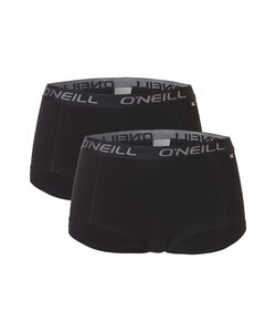 O'Neill Boxer Shorts Ladies 2-Pack Black