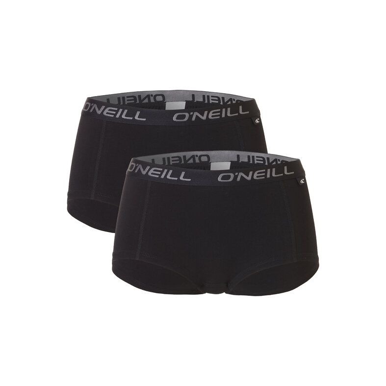 O'Neill O'Neill Boxer Shorts Ladies 2-Pack Black