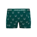 Jack & Jones Junior Jack & Jones Junior Boys Boxer Shorts Trunks JACDENIM Dog Print 3-Pack Green/Dark Blue