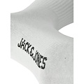 Jack & Jones Junior Jack & Jones Junior Boys Sports Socks JACNOLAN Tennis Socks 6-Pack Plain White/Black