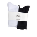 Jack & Jones Junior Jack & Jones Junior Jongens Sportsokken JACNOLAN Tennissokken 6-Pack Effen Wit/Zwart