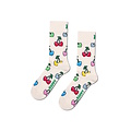 Happy Socks Happy Socks Dames Sokken Kers Hartjes Valentijn 2-Pack Zwart