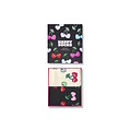Happy Socks Happy Socks Dames Sokken Kers Hartjes Valentijn 2-Pack Zwart