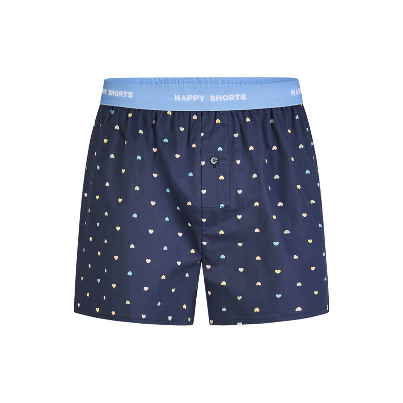 Happy Shorts Happy Shorts X Wijde Boxershorts Heren Hartjes