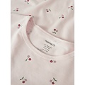 Name It Name It Meisjes Korte Pyjama Set Shortama NKFNIGHTSET Roze Kersen Print