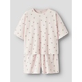Name It Name It Meisjes Korte Pyjama Set Shortama NKFNIGHTSET Roze Kersen Print