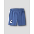 Name It Name It Jongens Korte Pyjama Set Shortama NKMNIGHTSET Blauw Voetbal Print