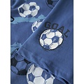 Name It Name It Boys Short Pyjama Set Shortama NKMNIGHTSET Blue Football Print