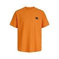 Jack & Jones Jack & Jones Men's T-shirt JJDAYTONA Round Neck Solid Orange