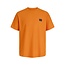 Jack & Jones Jack & Jones Heren T-shirt JJDAYTONA Ronde Hals Effen Oranje