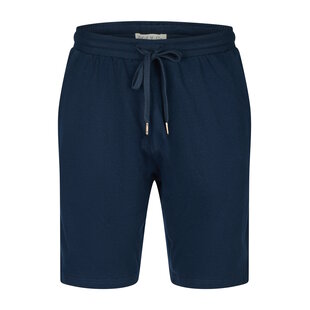 Phil & Co Heren Korte Pyjamabroek Donkerblauw