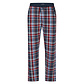 Phil & Co Phil & Co Men's Pyjama Pants Long Red/Blue Checkered