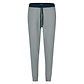 Phil & Co Phil & Co Heren Pyjamabroek Lang Effen Grijs