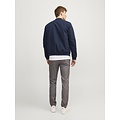 Jack & Jones Jack & Jones Men's Bomber Jacket JJERUSH Summer Jacket Plain Dark Blue