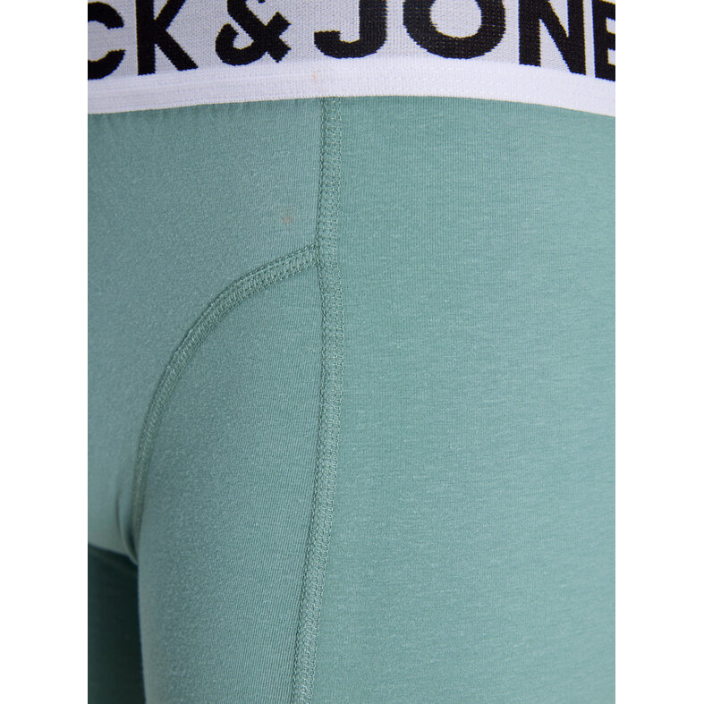 Jack & Jones Jack & Jones Men's Boxer Shorts Trunks SENSE 3-Pack Plain Turquoise/Blue/Black