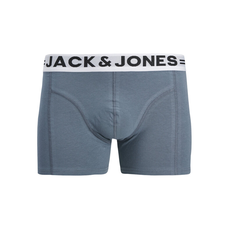 Jack & Jones Jack & Jones Men's Boxer Shorts Trunks SENSE 3-Pack Plain Turquoise/Blue/Black