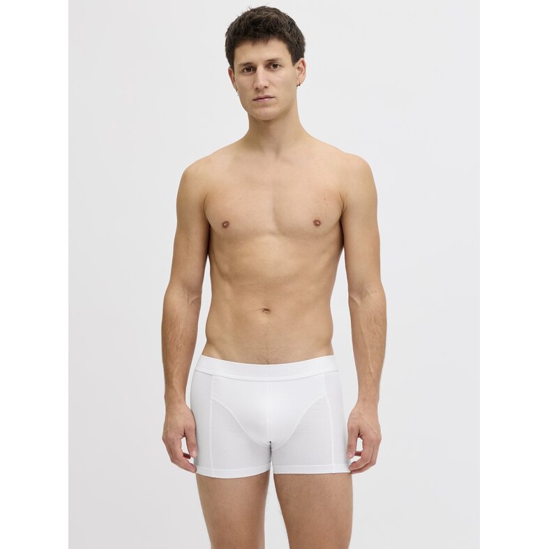Jack & Jones Jack & Jones Men's Boxer Shorts Trunks JACWAISTBAND 3-Pack Plain White