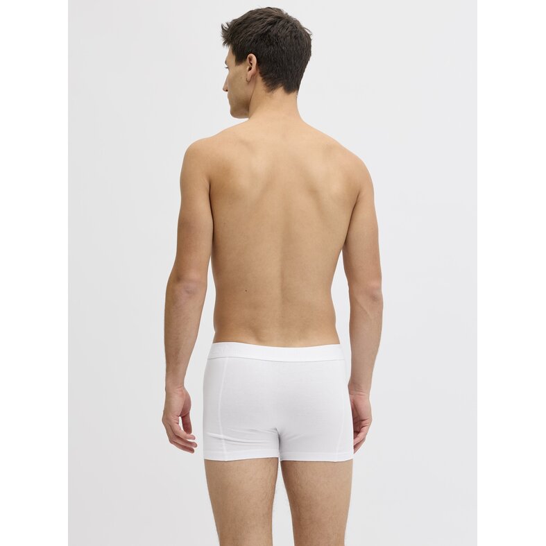 Jack & Jones Jack & Jones Men's Boxer Shorts Trunks JACWAISTBAND 3-Pack Plain White