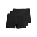 Jack & Jones Jack & Jones Heren Boxershorts Trunks JACWAISTBAND 3-Pack Effen Zwart