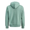 Jack & Jones Jack & Jones Heren Hoodie JJELOGO Logo Print Turquoise