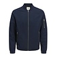 Jack & Jones Jack & Jones Men's Bomber Jacket JJERUSH Summer Jacket Plain Dark Blue