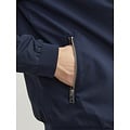 Jack & Jones Jack & Jones Men's Bomber Jacket JJERUSH Summer Jacket Plain Dark Blue