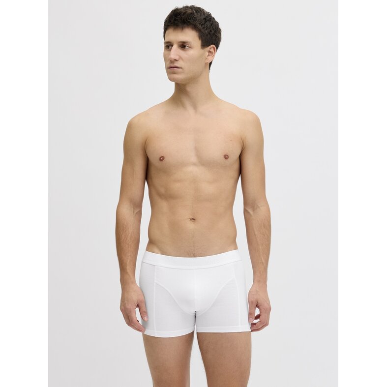 Jack & Jones Jack & Jones Men's Boxer Shorts Trunks JACWAISTBAND 3-Pack Plain White