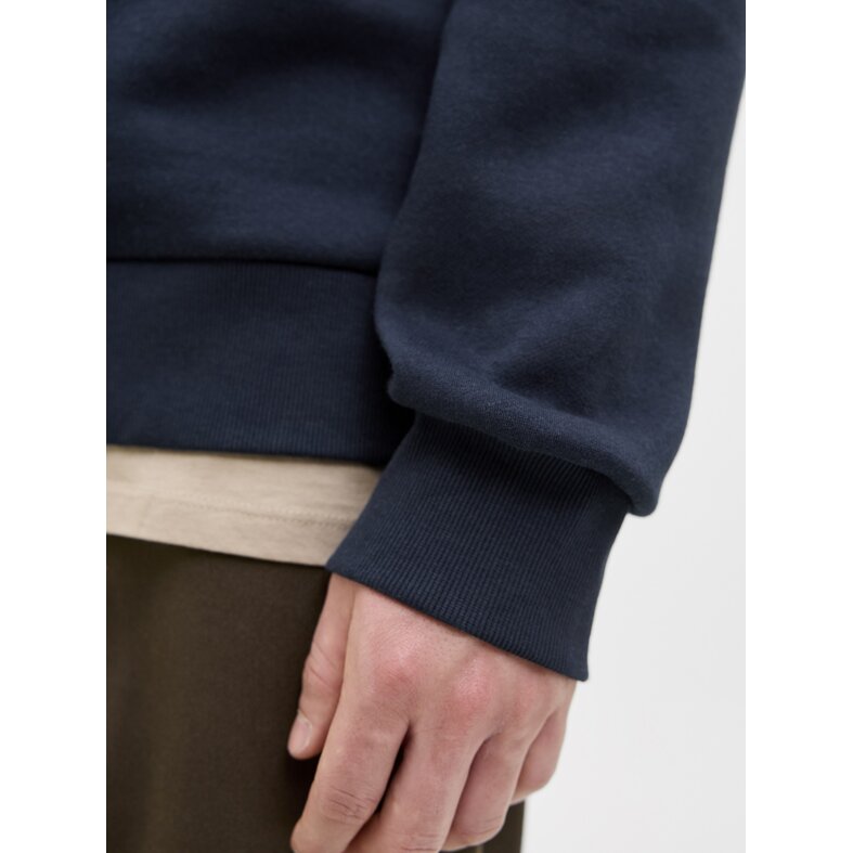 Jack & Jones Jack & Jones Men's Hoodie JJELOGO Logo Print Dark Blue