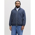 Jack & Jones Jack & Jones Heren Plus Size Bomberjack JJERUSH Zomerjas Effen Donkerblauw