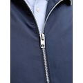 Jack & Jones Jack & Jones Heren Plus Size Bomberjack JJERUSH Zomerjas Effen Donkerblauw