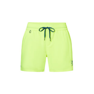 WATTS Men's Swim Short R-COOLZ Solid Neon Yellow